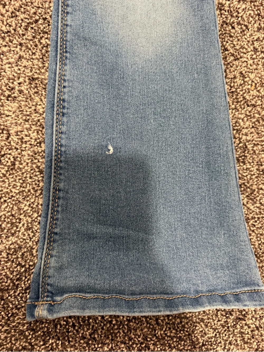 Size Medium 7/8 Wonder Nation Medium Wash Flare Jegging